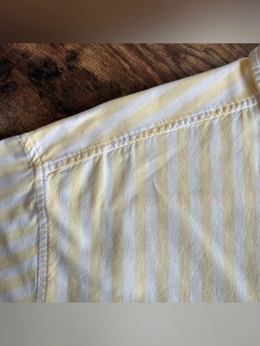 Vintage 70s 80s Striped S/S Button Down Shirt Kenny Rogers ~ Size Large